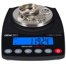 Load image into Gallery viewer, Gemoro Professional Series Platinum PRO1001DXP Precision Balance Countertop/Portable