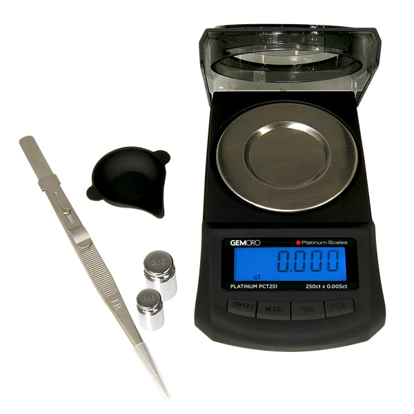 Gemoro Platinum PCT251 Portable Carat Jewelry Balance Scale