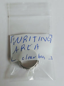 Plastic Bags  4x6 inch Reclosable Clear with White Writing Area 2 MIL