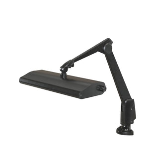 Dazor Lumilus LED Clamp Base Light (31") White