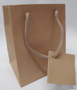 Tote Bags Tan Kraft 100 Count Size 8x 10x 4 inches